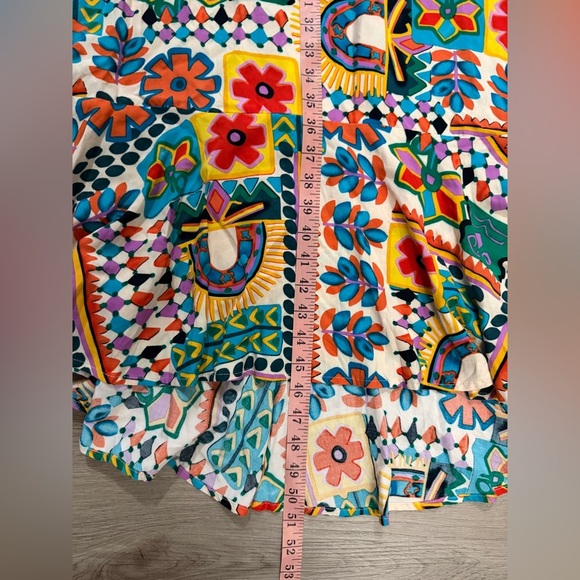 Multicolor Floral Patchwork Maxi Dress - Picture 5 of 6